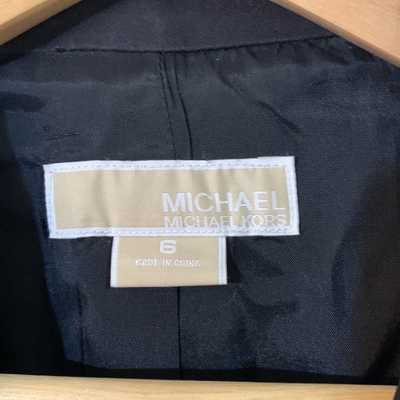 🌟Host Pick✨MICHAEL Michael Kors-Asymmetrical Fitted Blazer EUC - Picture 6 of 10